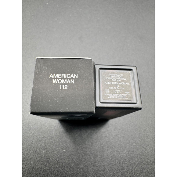 NARS Powermatte Lip Pigment AMERICAN WOMAN - TRAVEL SIZE - 2mL/.06 oz NEW IN BOX - Picture 2 of 2
